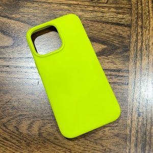 NEW neon green iPhone 13 Pro phone case